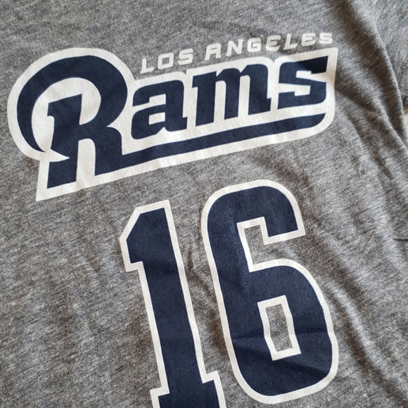 LA Rams Jared Goff V-Neck Tee - Picture 2 of 3